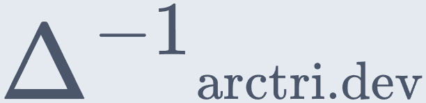 arctri.dev logo